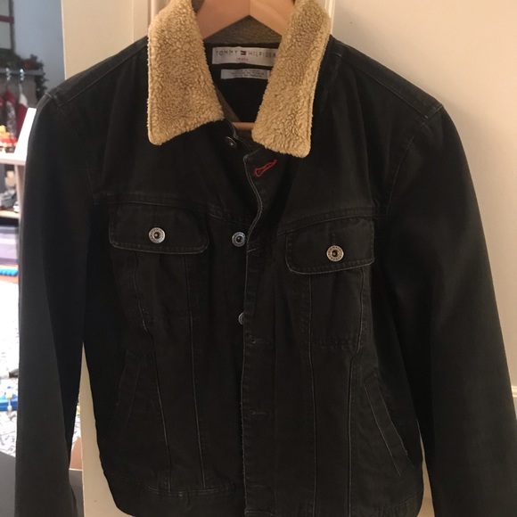 tommy hilfiger dark blue jacket